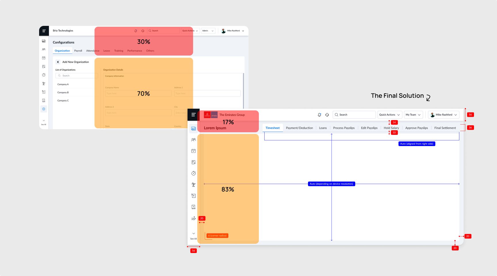 Information Architecture Improvements