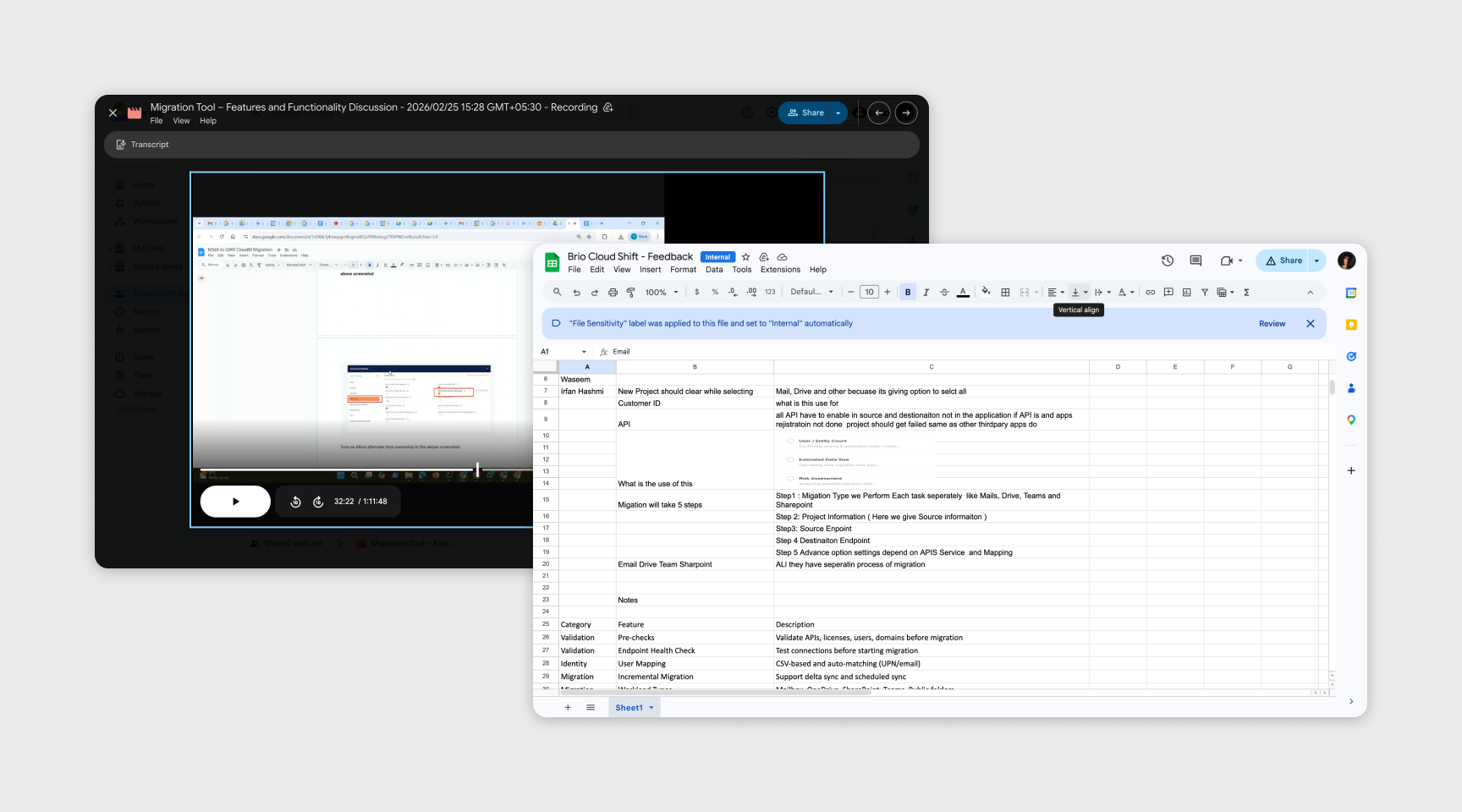 Information Architecture Improvements